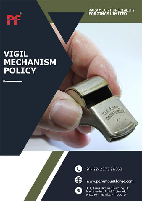 Vigil Mechanism Policy